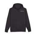 Aviator Mountain Hoodie — Red Plane Over Alpine Peaks Pullover