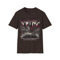 Apocalyptic Cityscape T‑Shirt – "Change is scary, but staying somewhere you don't belong will kill you"
