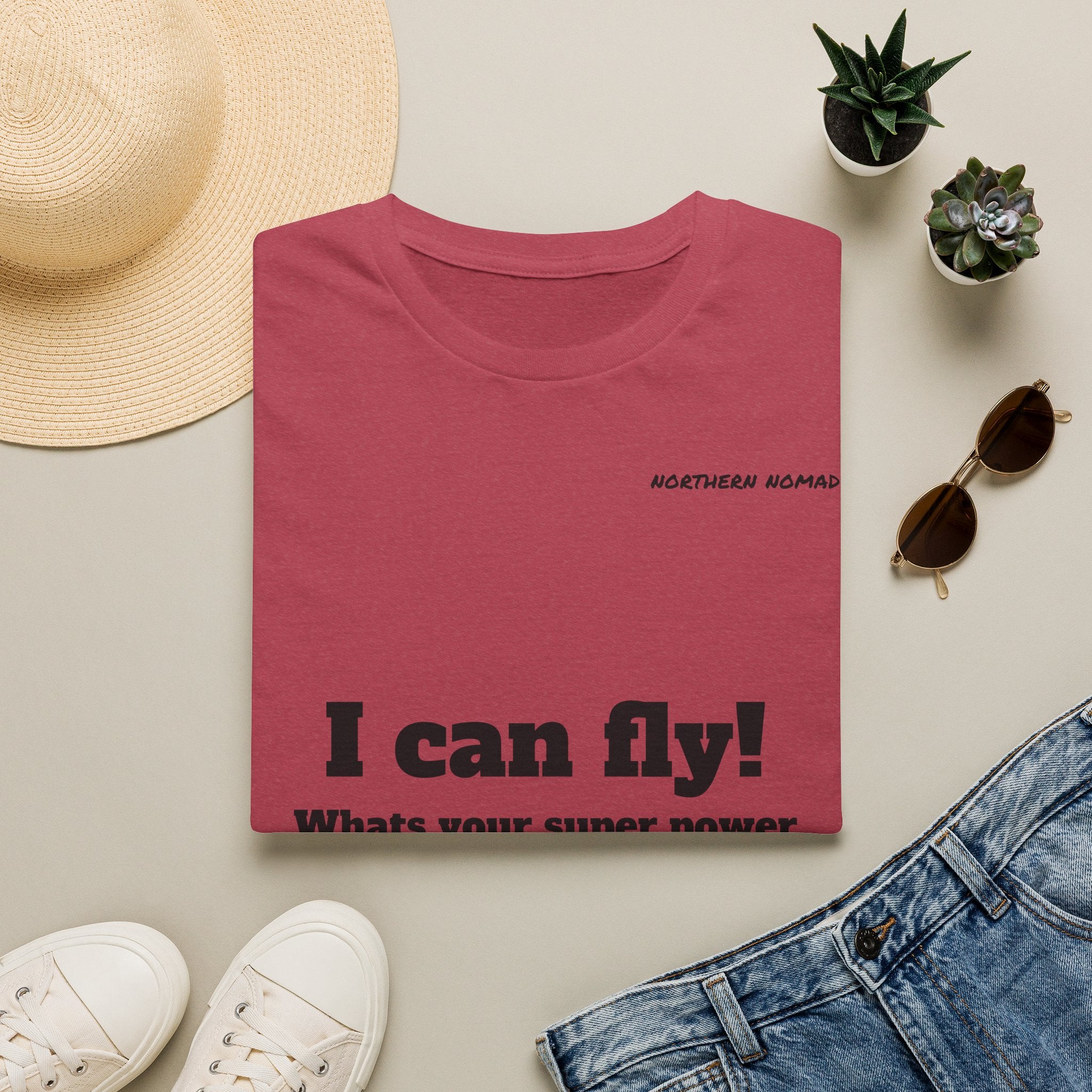 I Can Fly! T‑Shirt — "What's Your Super Power" Graphic Tee