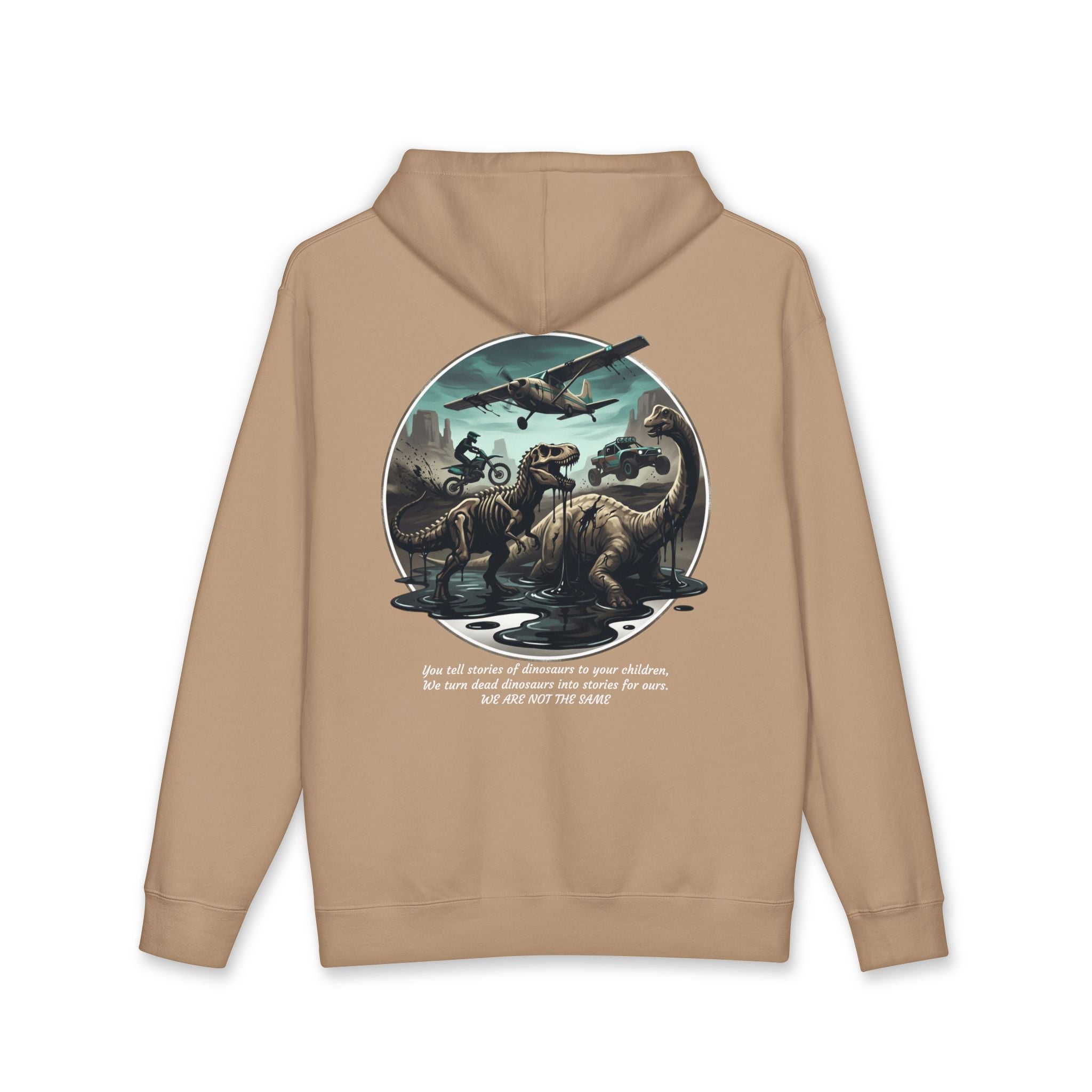 Aviator Hoodie — Vintage Mountain Plane Graphic Pullover