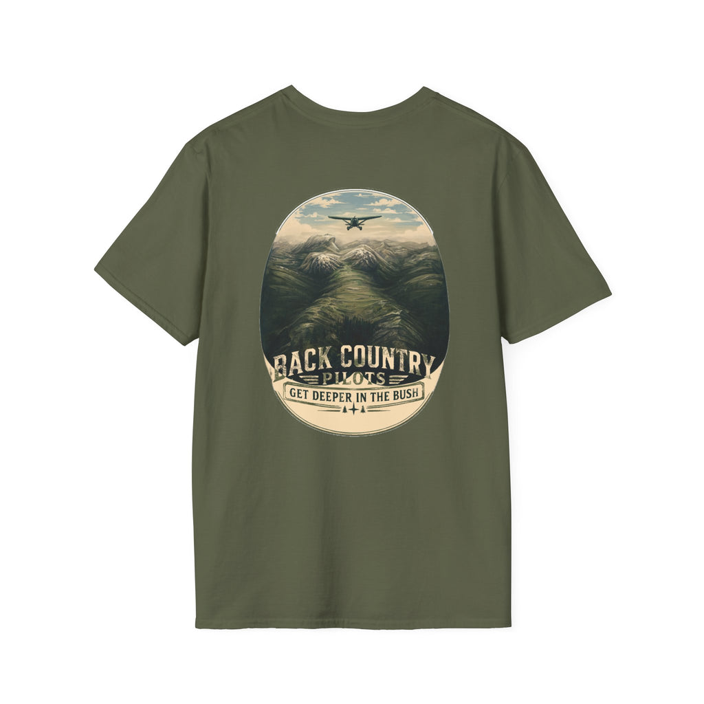 Back Country Pilots T-Shirt — Mountain Graphic Tee