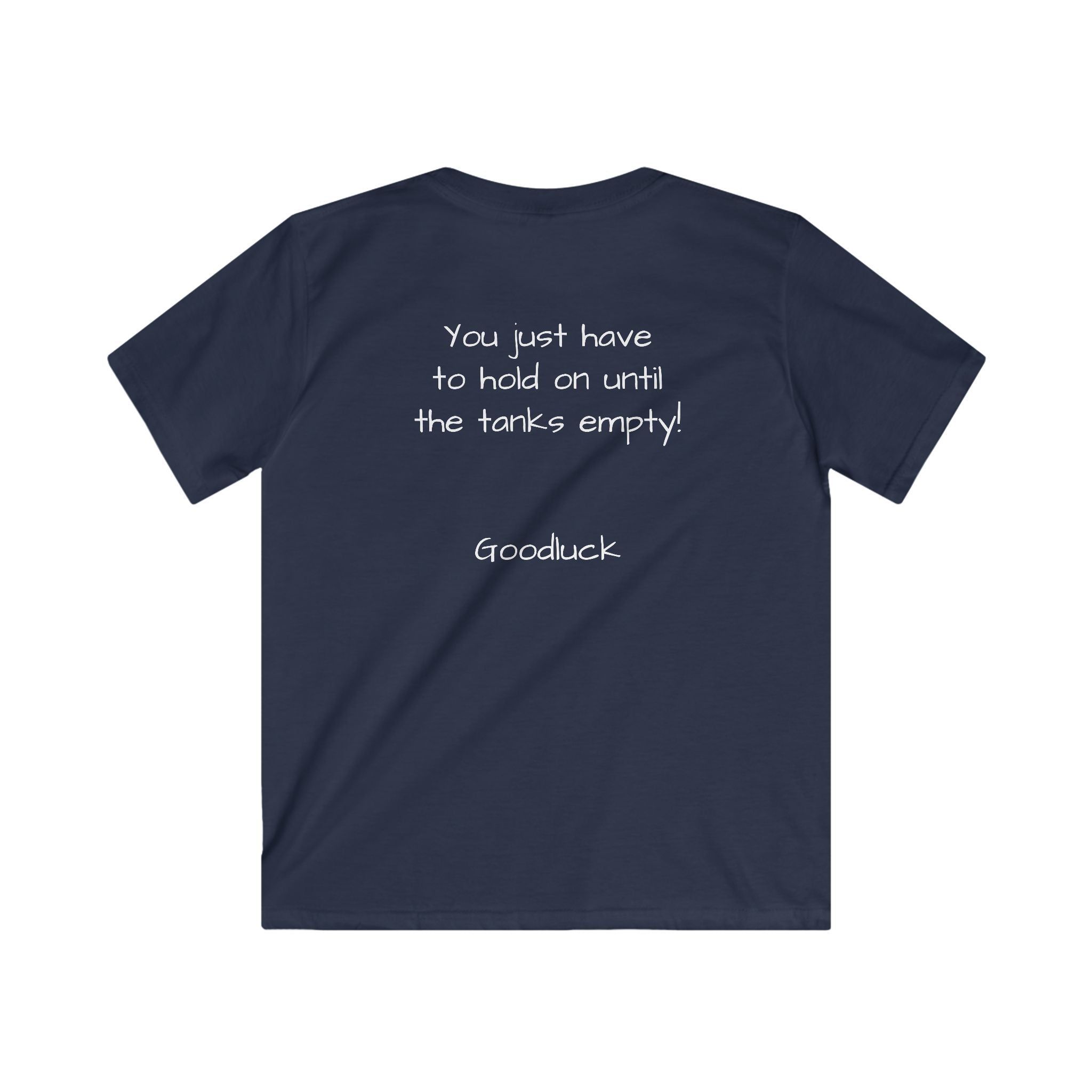 Kids boy Tee - "I'm all gas and no breaks" Funny Graphic Shirt