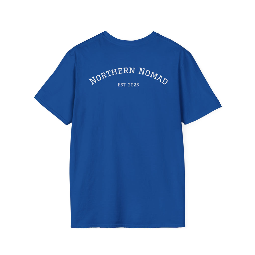 Apocalyptic Cityscape T‑Shirt – "Change is scary, but staying somewhere you don't belong will kill you"