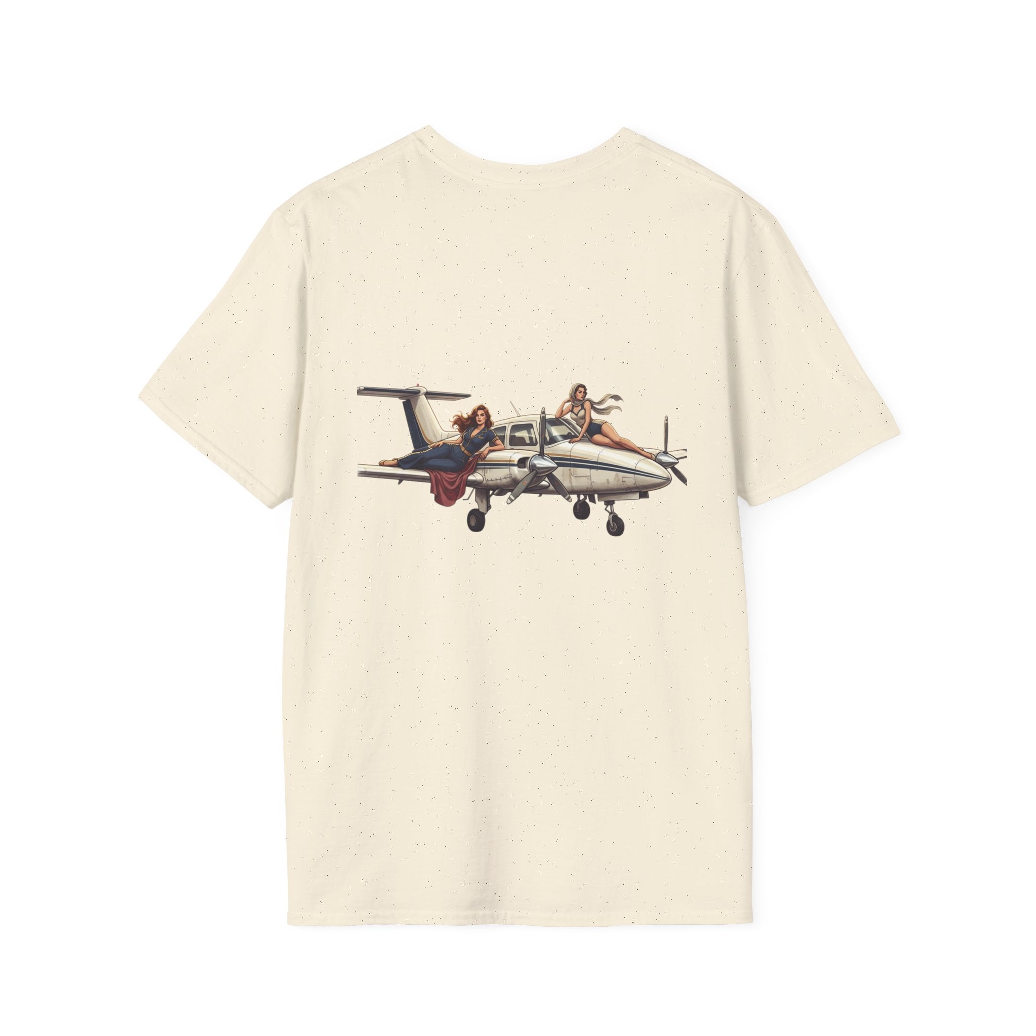 Pilot Humor T‑Shirt — “9/10 Pilots agree that twins are a good time” with Airplane Graphic