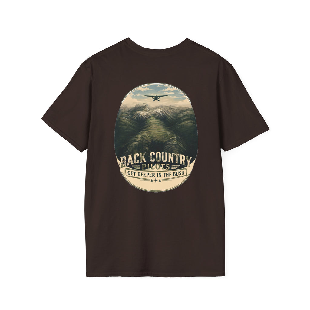 Back Country Pilots T-Shirt — Mountain Graphic Tee