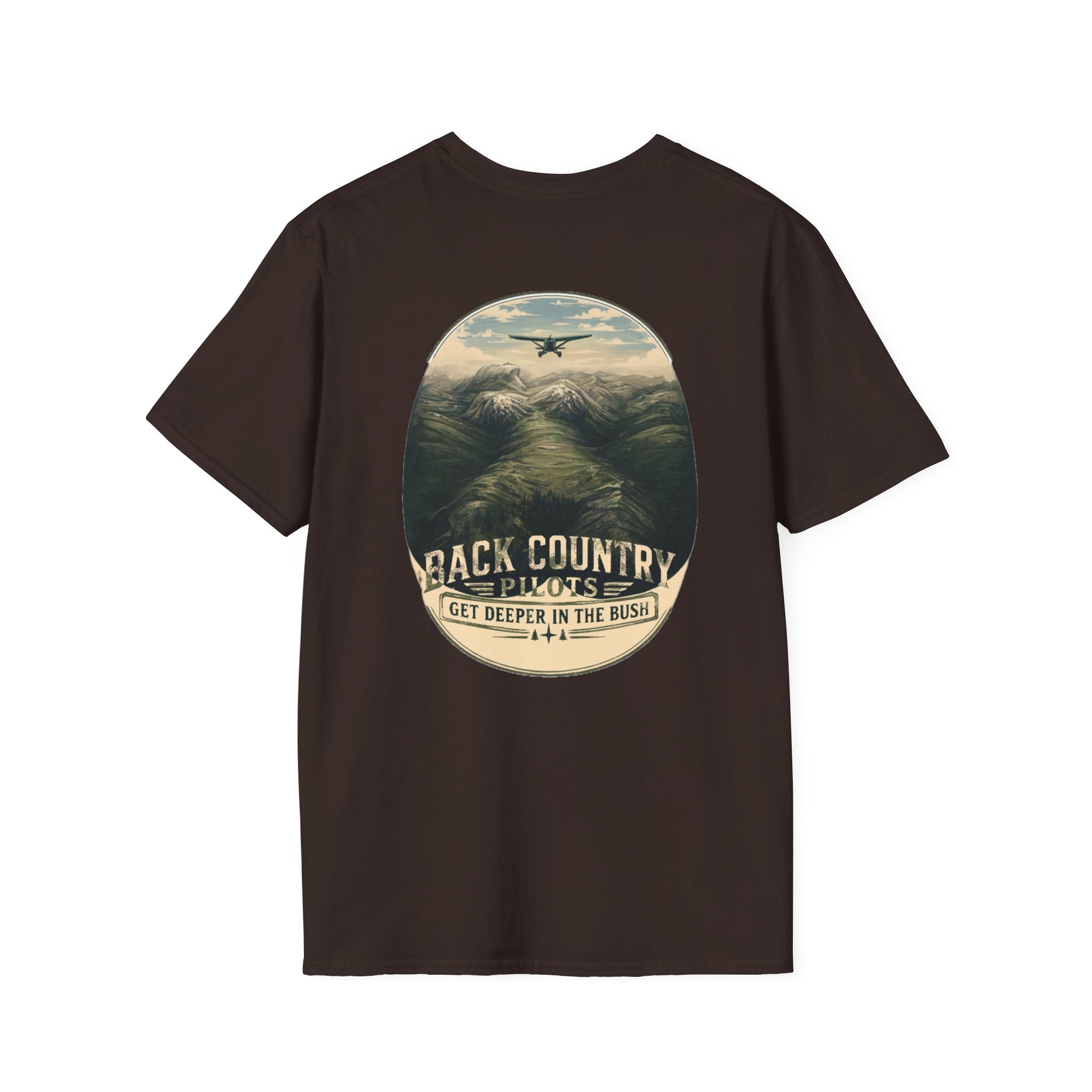 Back Country Pilots T-Shirt — Mountain Graphic Tee