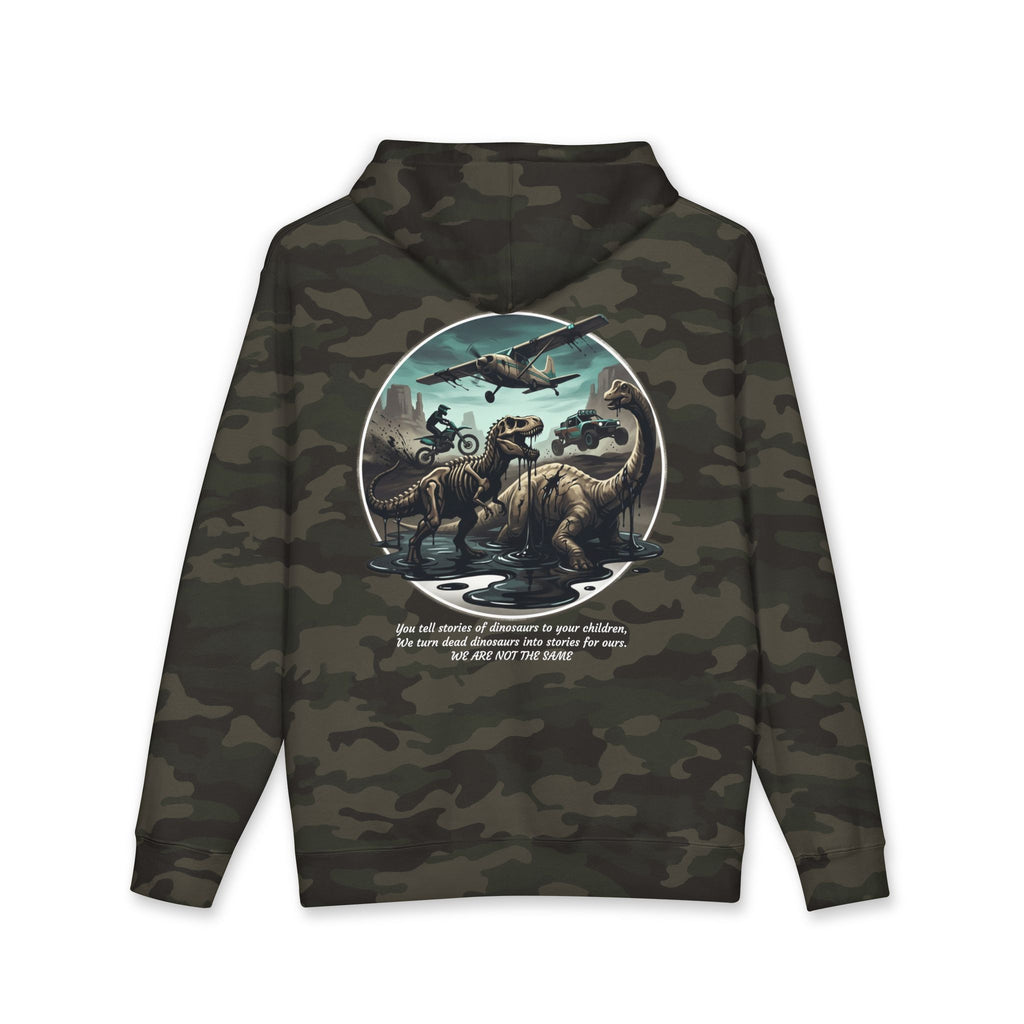 Aviator Hoodie — Vintage Mountain Plane Graphic Pullover