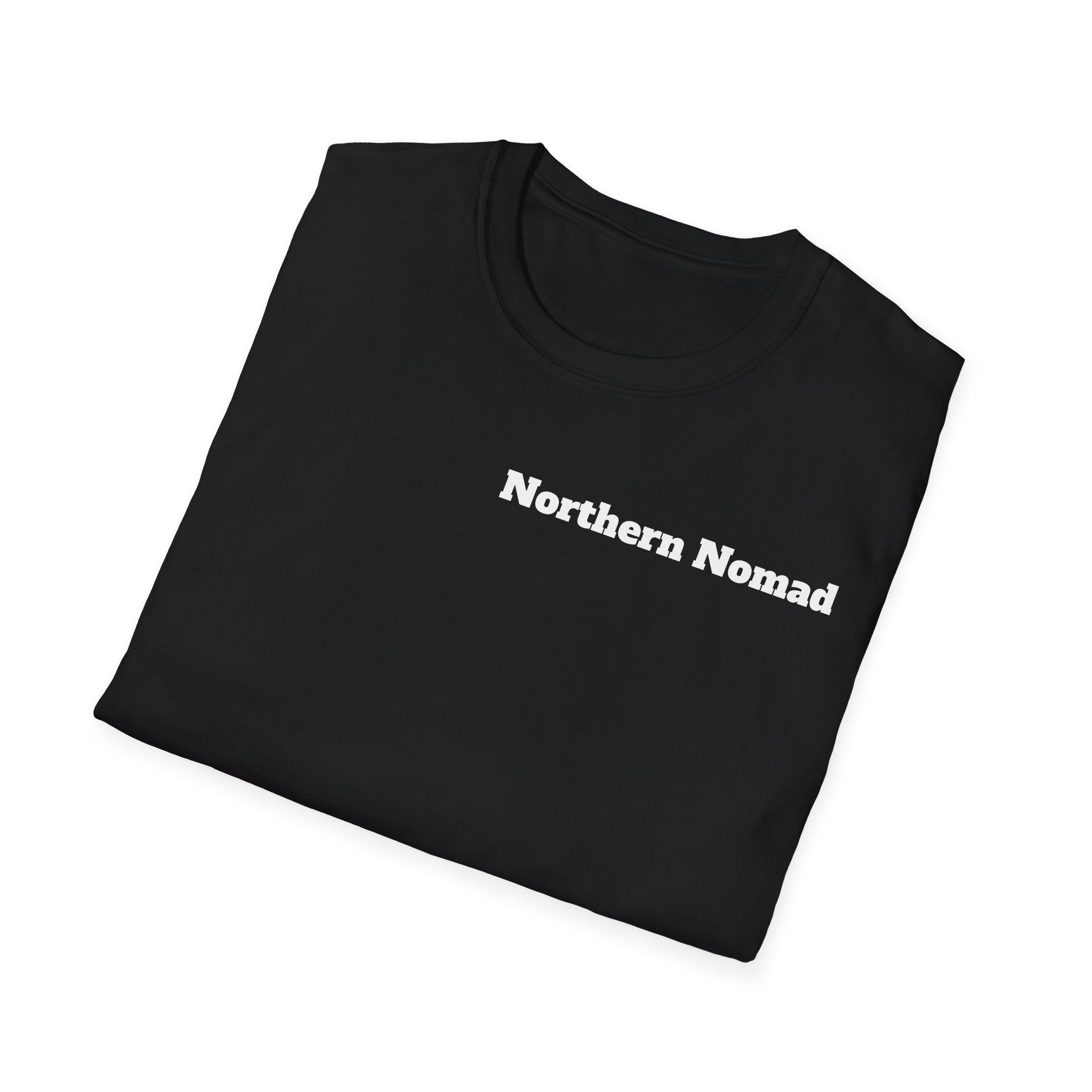 T-Shirt — Vintage Bush Plane Over Mountains "We don't tell stories about dinosaurs..." Travel Adventure Tee