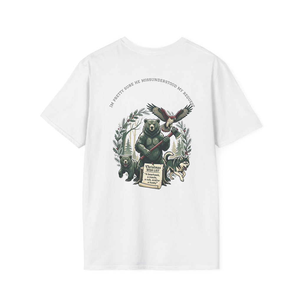 I Asked Santa For A Bush Plane T-Shirt – Adventure Wildlife Graphic Tee