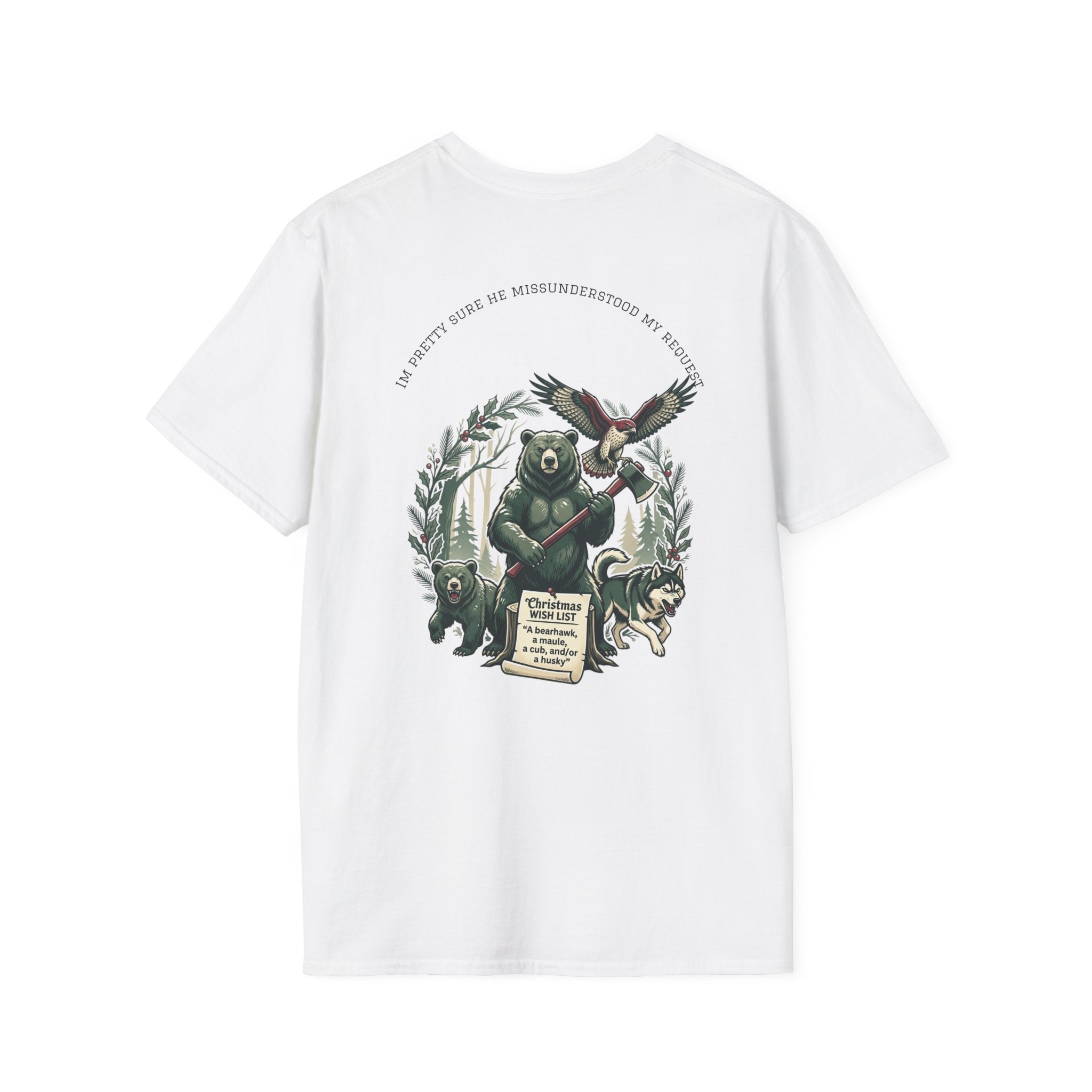 I Asked Santa For A Bush Plane T-Shirt – Adventure Wildlife Graphic Tee