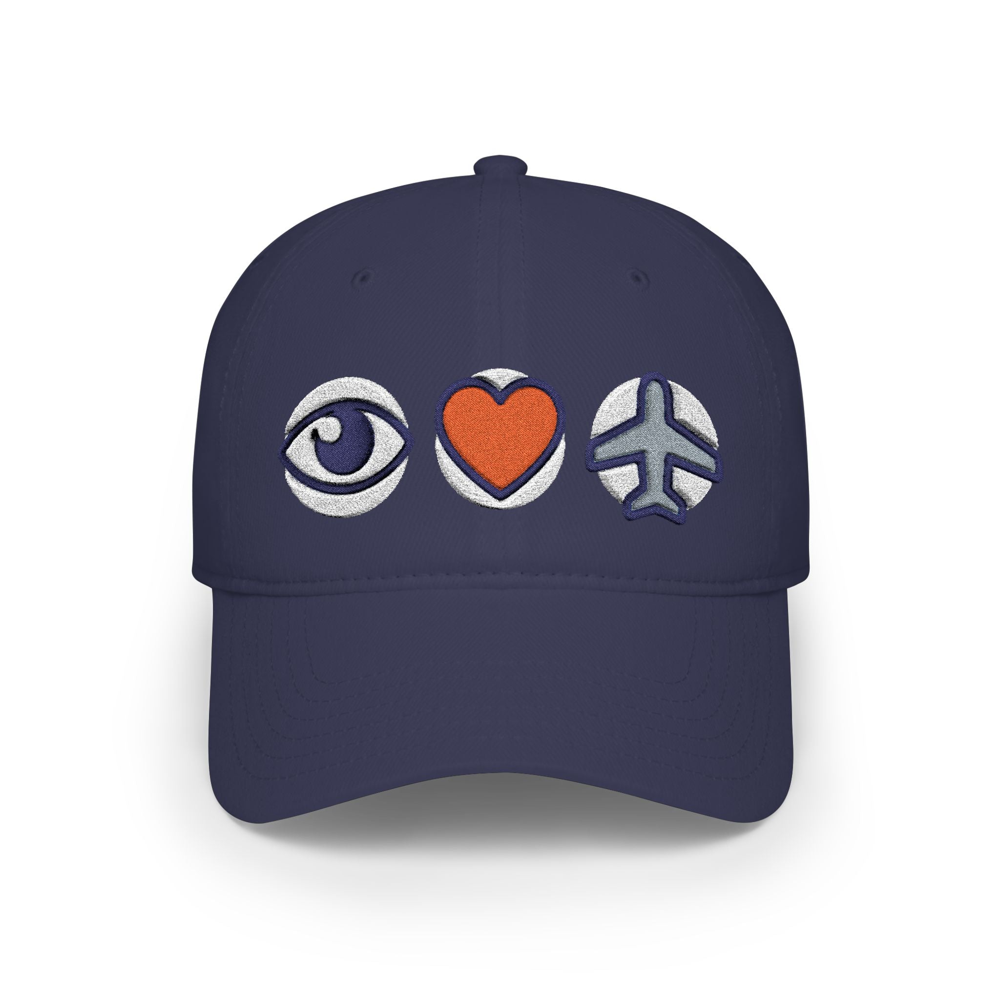 I love airplanes - Embroidered Baseball Cap