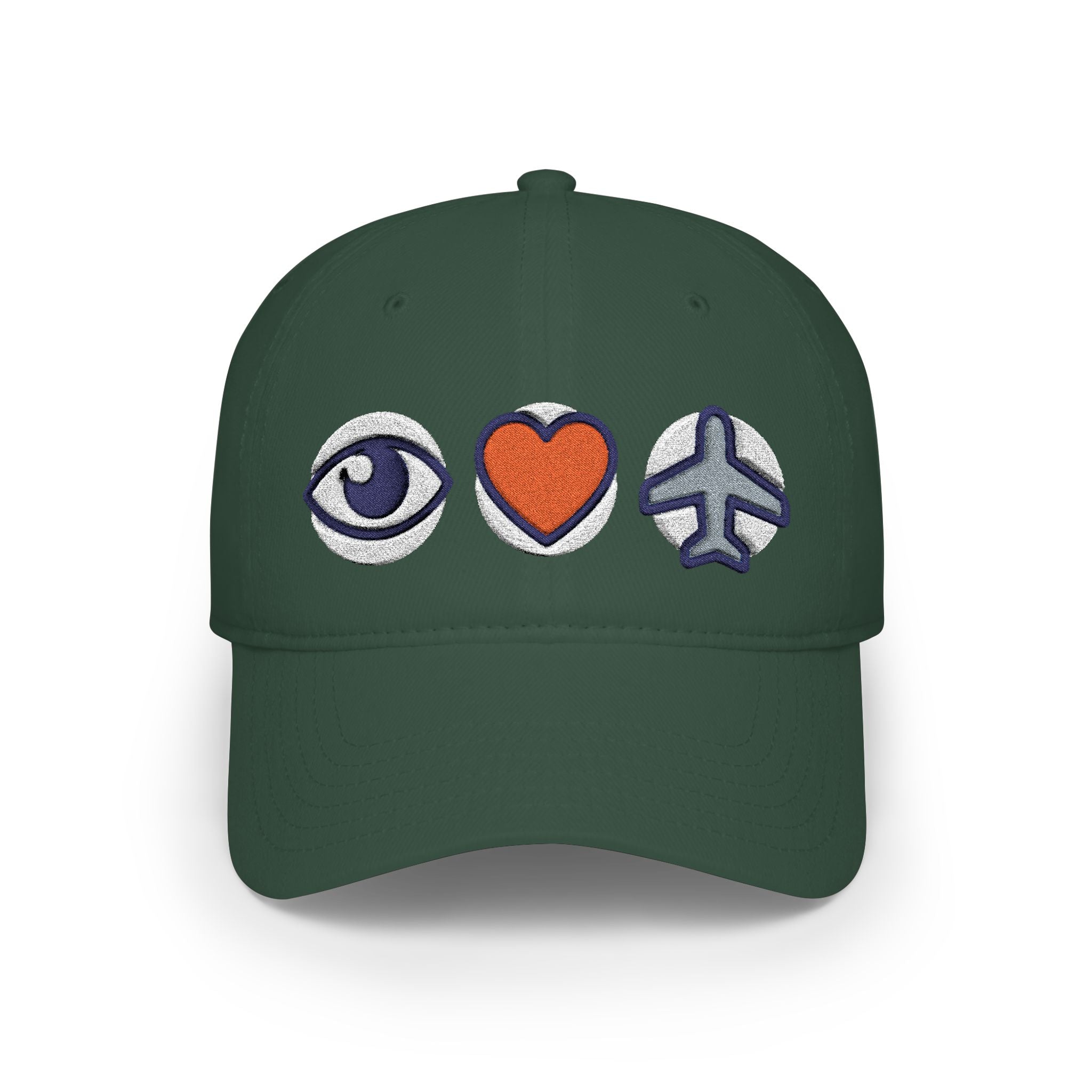 I love airplanes - Embroidered Baseball Cap