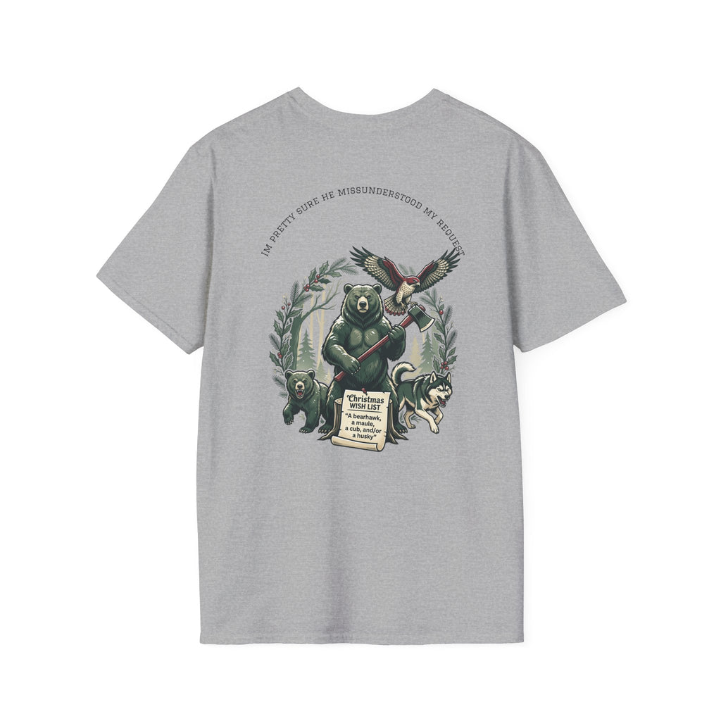 I Asked Santa For A Bush Plane T-Shirt – Adventure Wildlife Graphic Tee