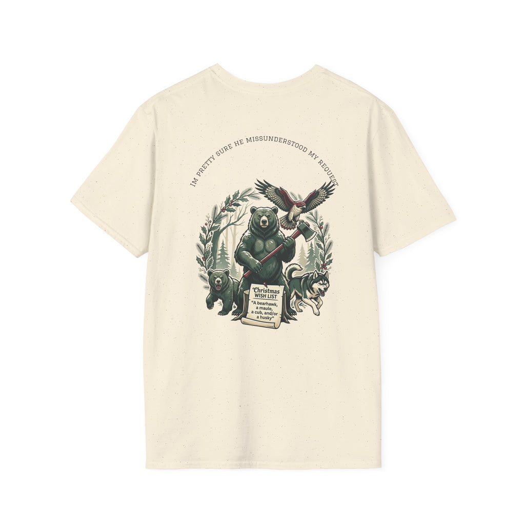 I Asked Santa For A Bush Plane T-Shirt – Adventure Wildlife Graphic Tee