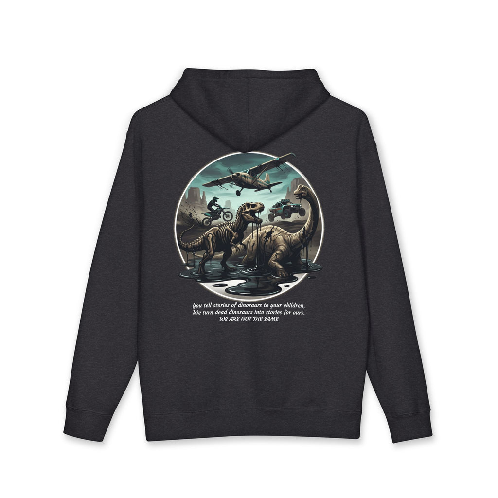 Aviator Hoodie — Vintage Mountain Plane Graphic Pullover