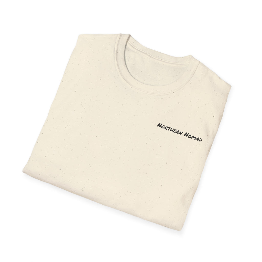 Vintage Detective Horses Graphic T-Shirt — 'Indeed' Back Illustration