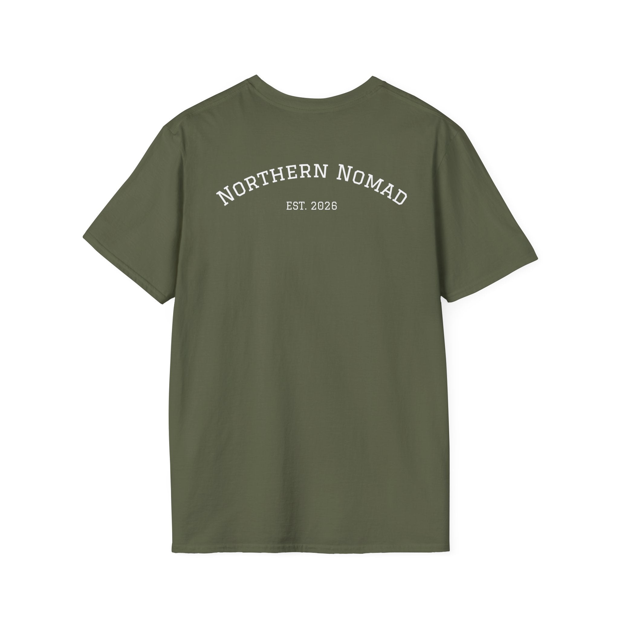 Apocalyptic Cityscape T‑Shirt – "Change is scary, but staying somewhere you don't belong will kill you"
