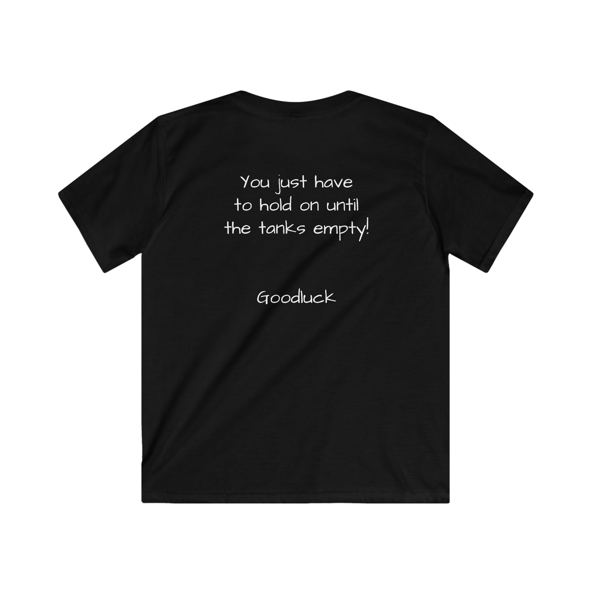 Kids boy Tee - "I'm all gas and no breaks" Funny Graphic Shirt