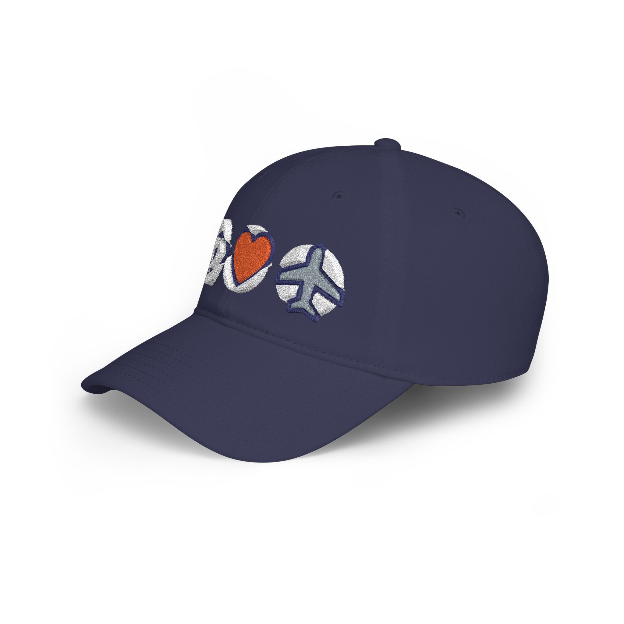 I love airplanes - Embroidered Baseball Cap