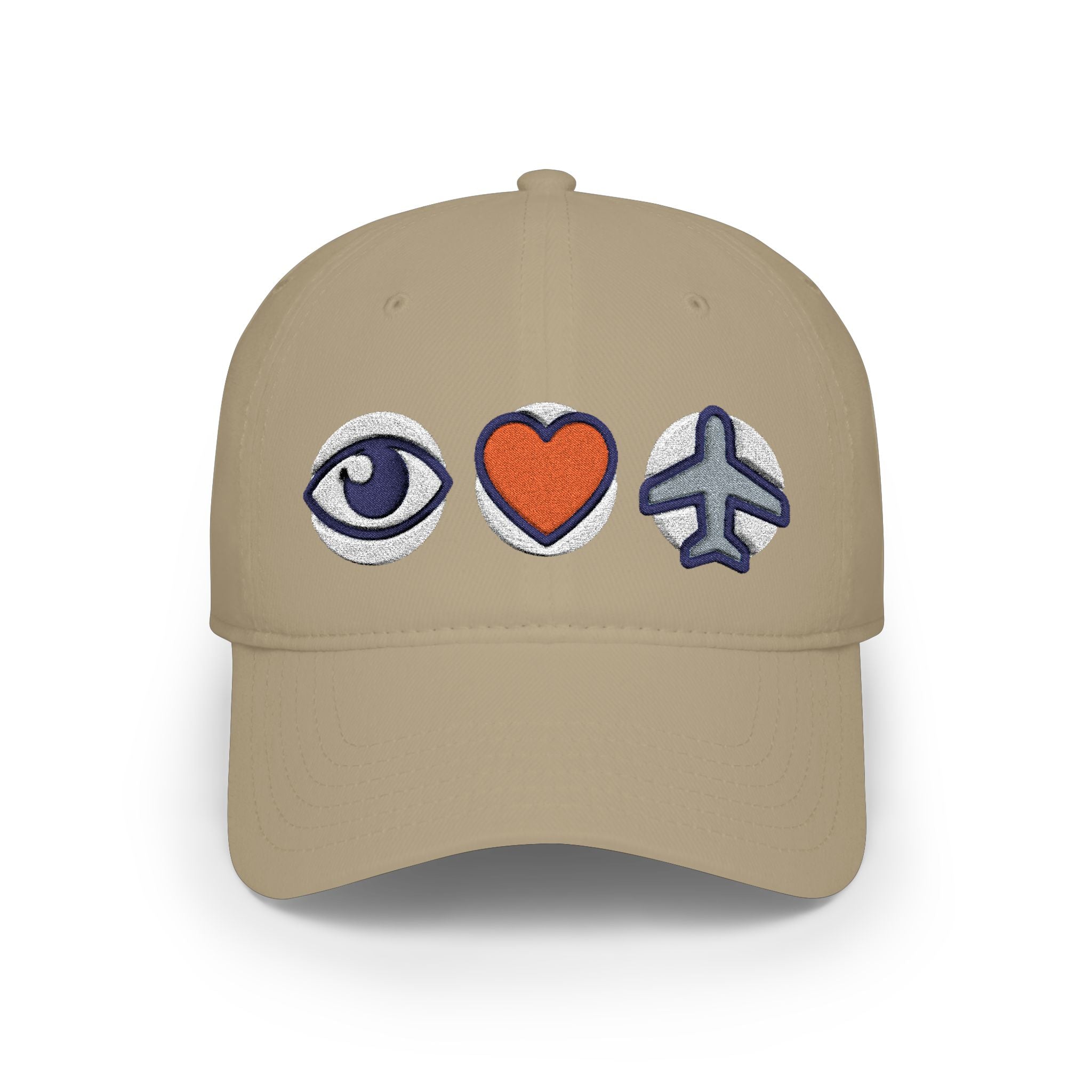 I love airplanes - Embroidered Baseball Cap