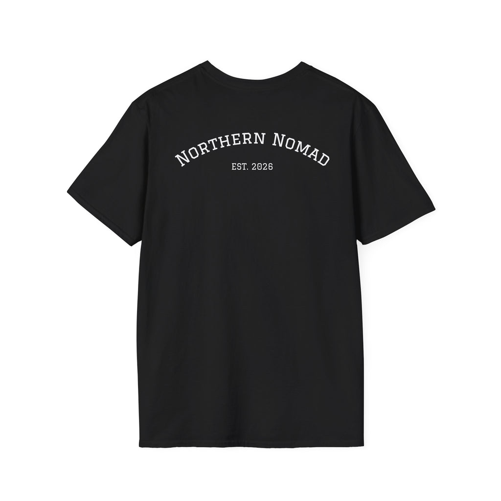 Apocalyptic Cityscape T‑Shirt – "Change is scary, but staying somewhere you don't belong will kill you"