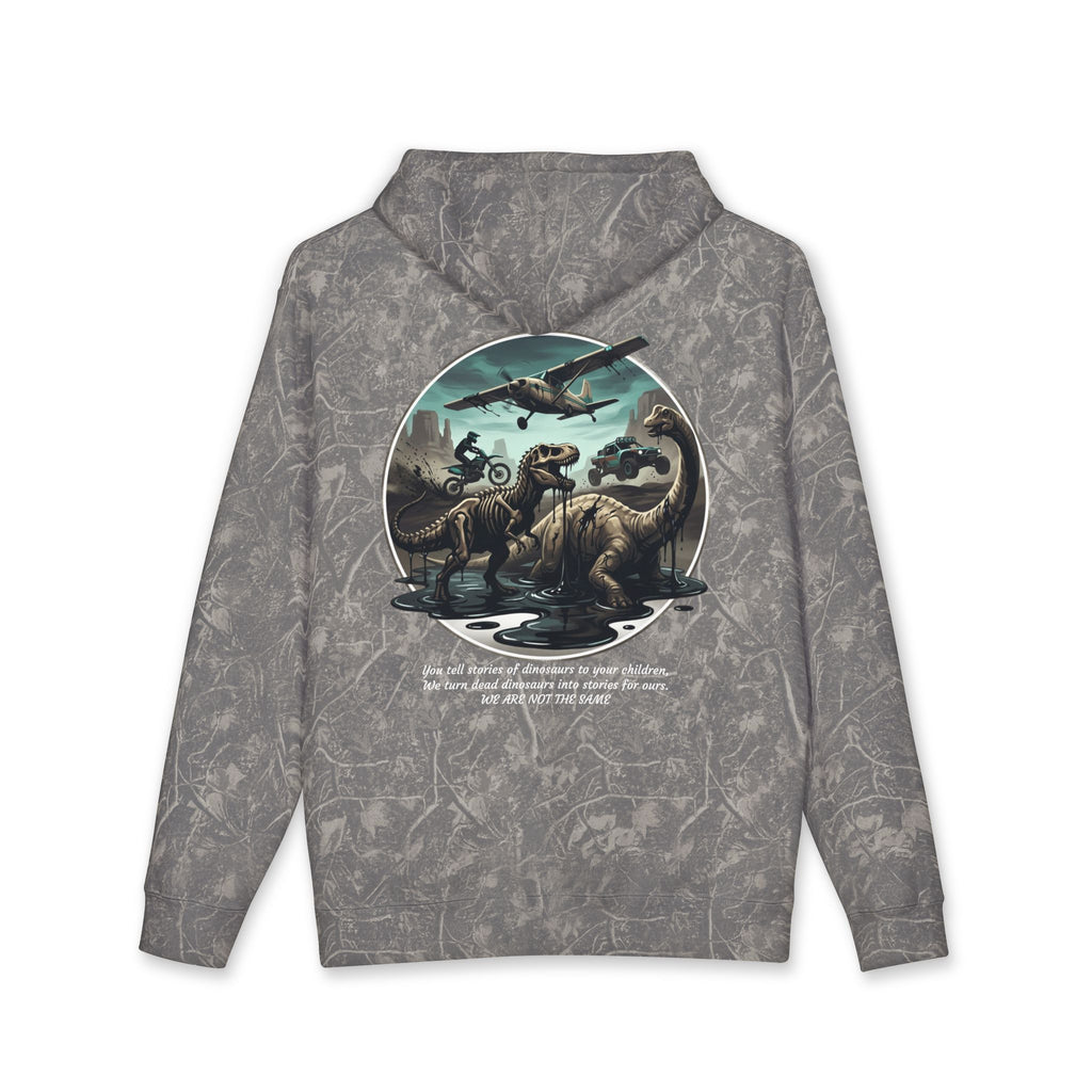 Aviator Hoodie — Vintage Mountain Plane Graphic Pullover