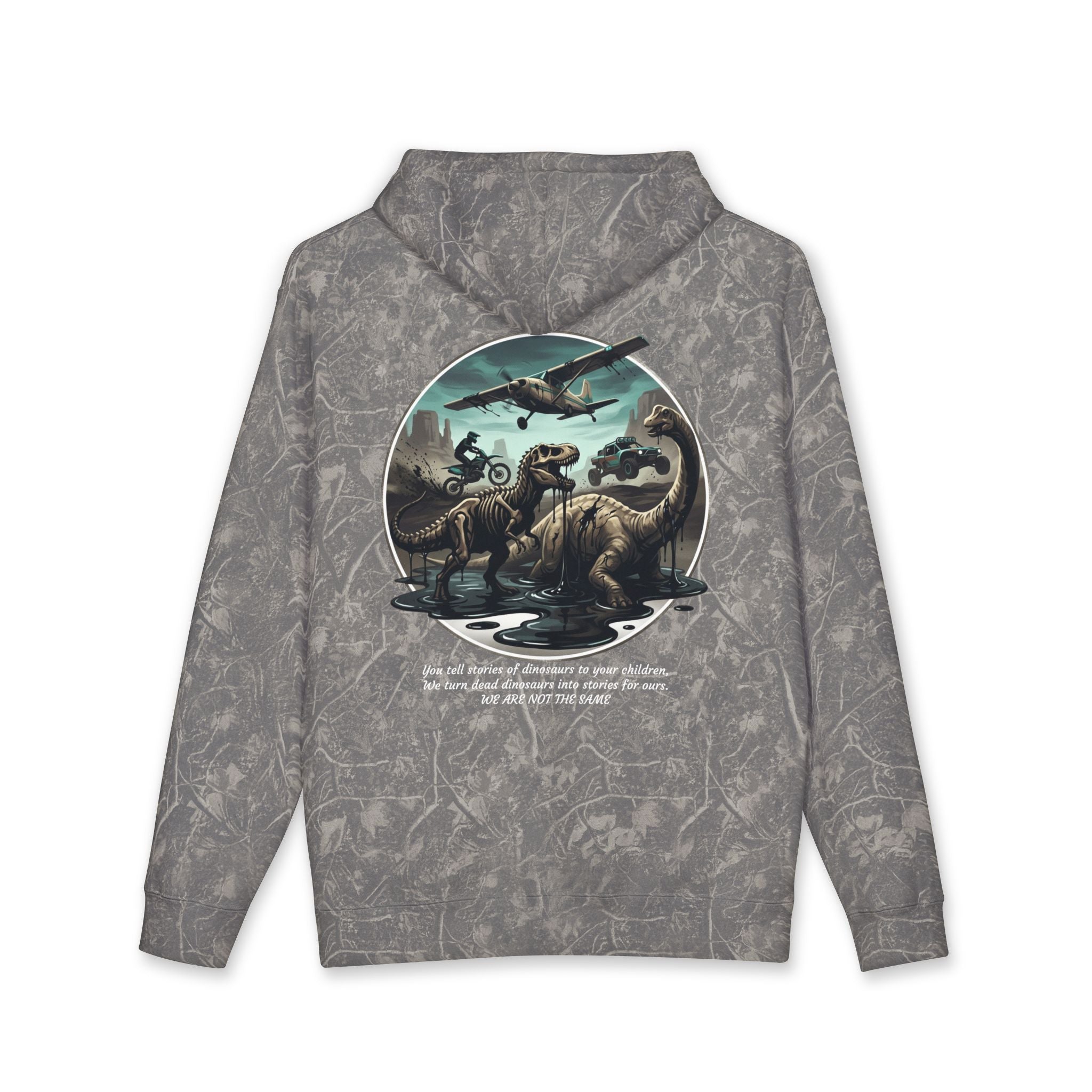 Aviator Hoodie — Vintage Mountain Plane Graphic Pullover