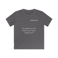 Kids boy Tee — “My daddy can fly! What’s your dad’s superpower?” Father & Child Superhero Shirt