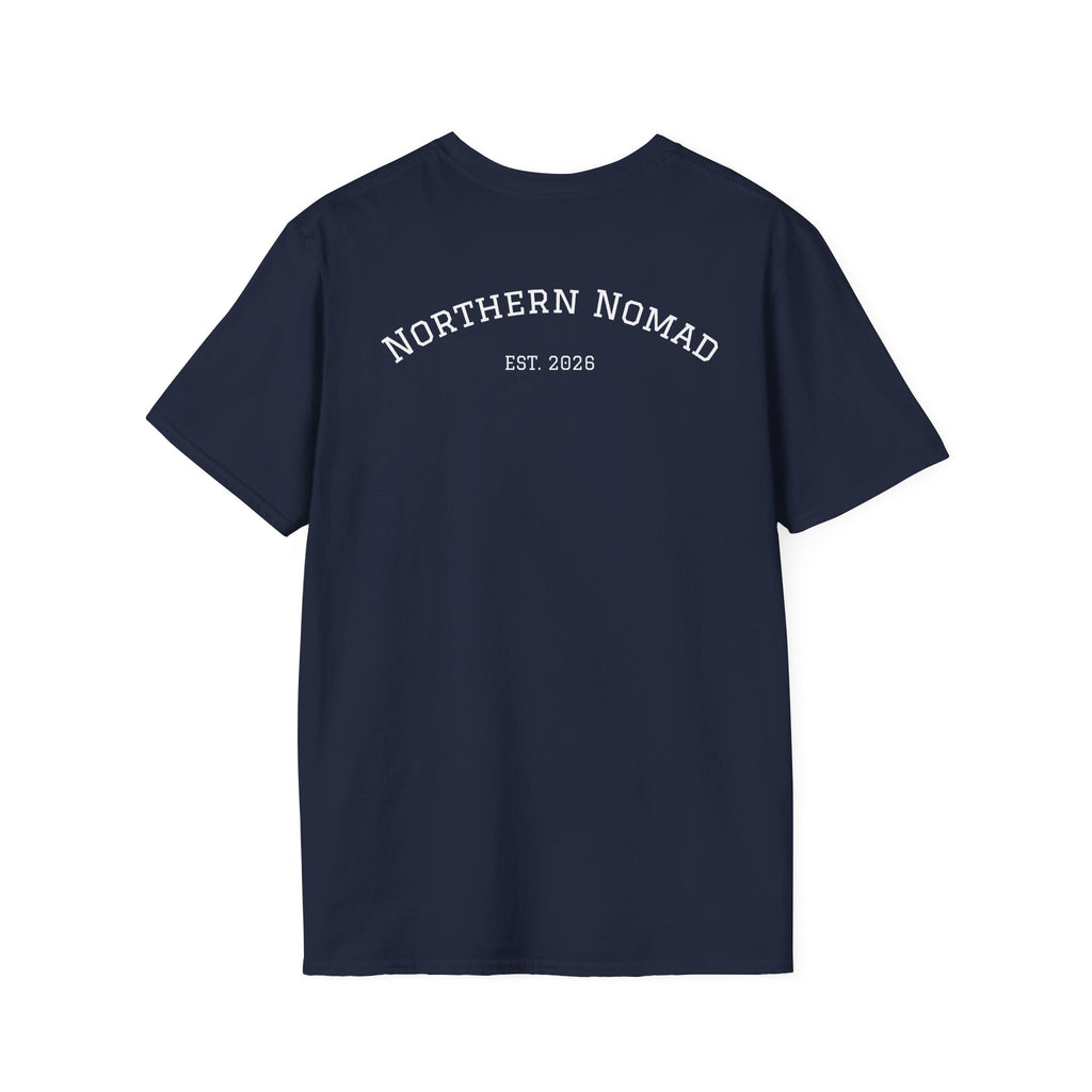 Apocalyptic Cityscape T‑Shirt – "Change is scary, but staying somewhere you don't belong will kill you"