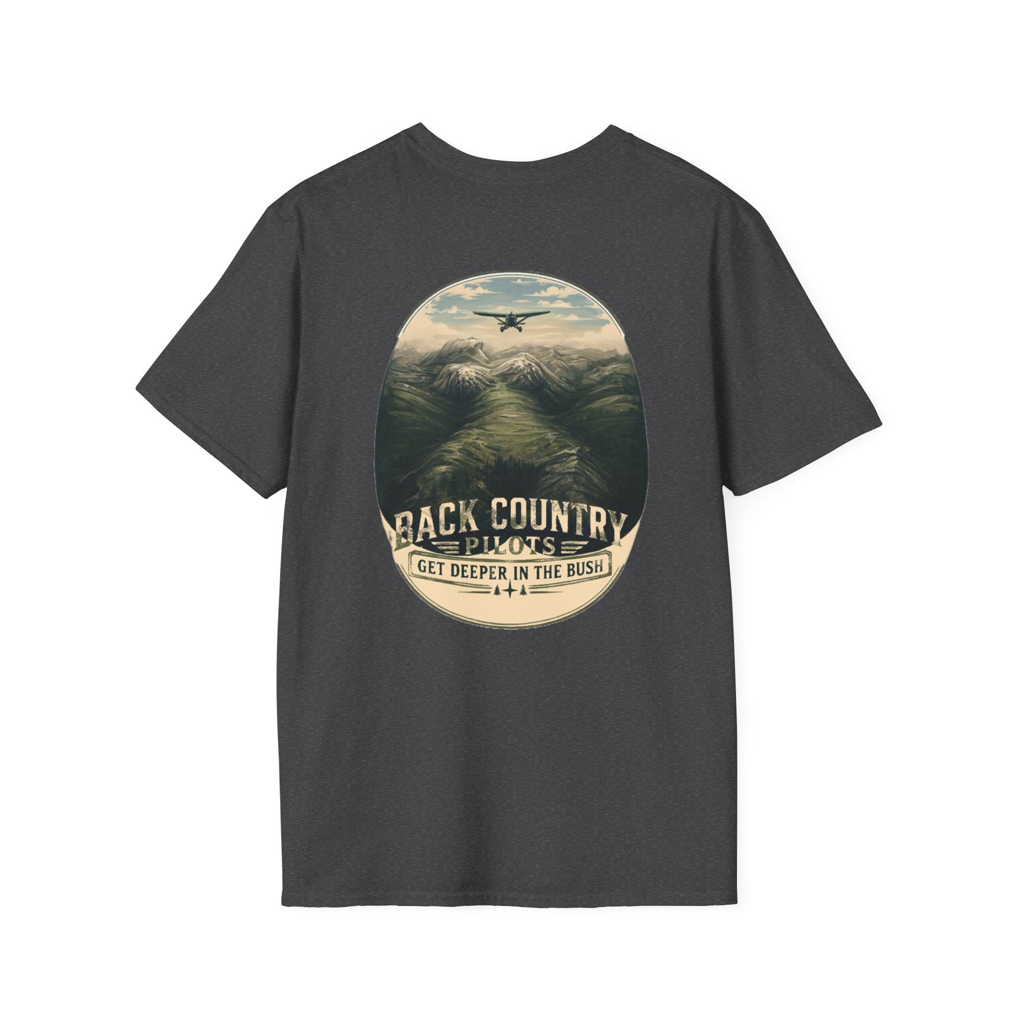 Back Country Pilots T-Shirt — Mountain Graphic Tee