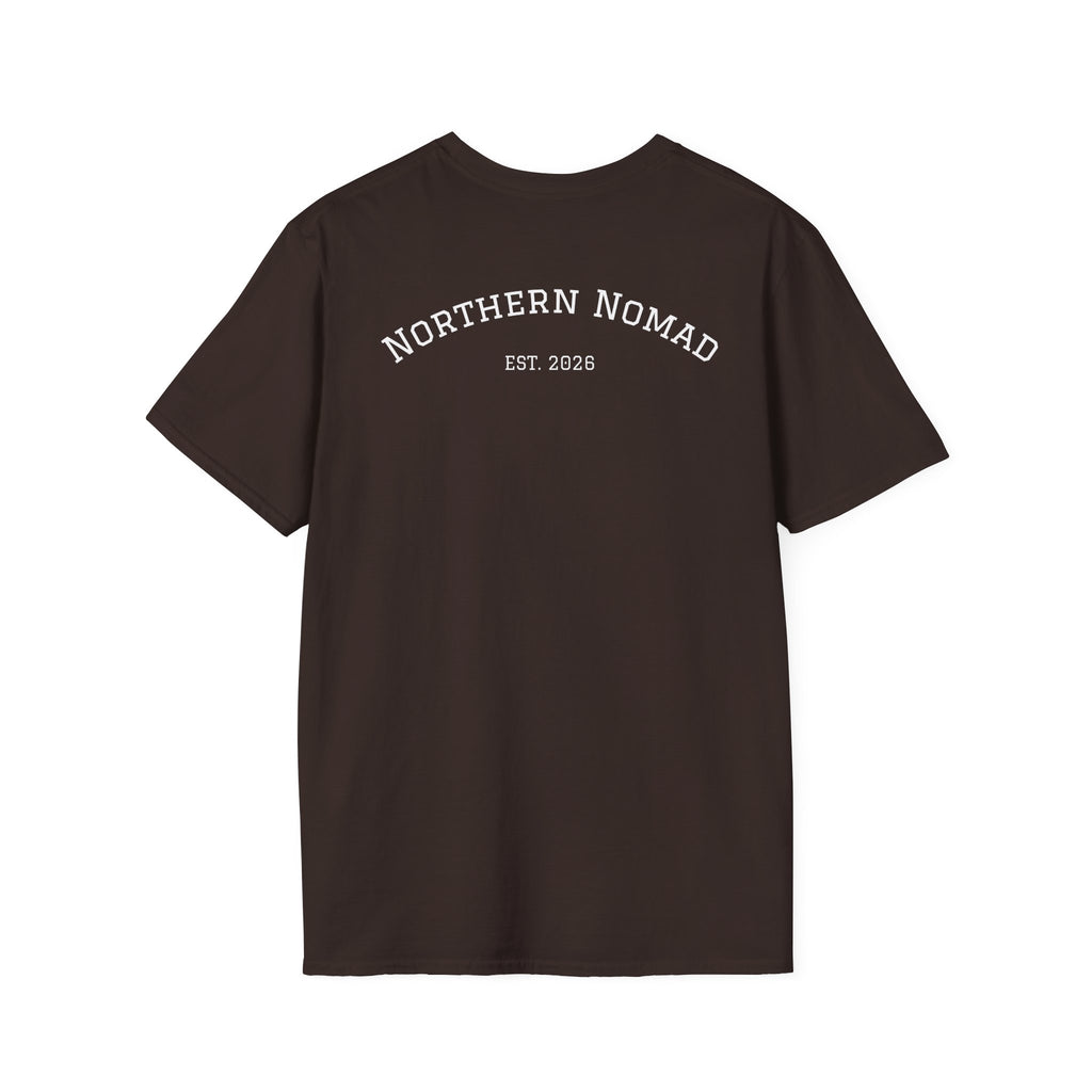 Apocalyptic Cityscape T‑Shirt – "Change is scary, but staying somewhere you don't belong will kill you"