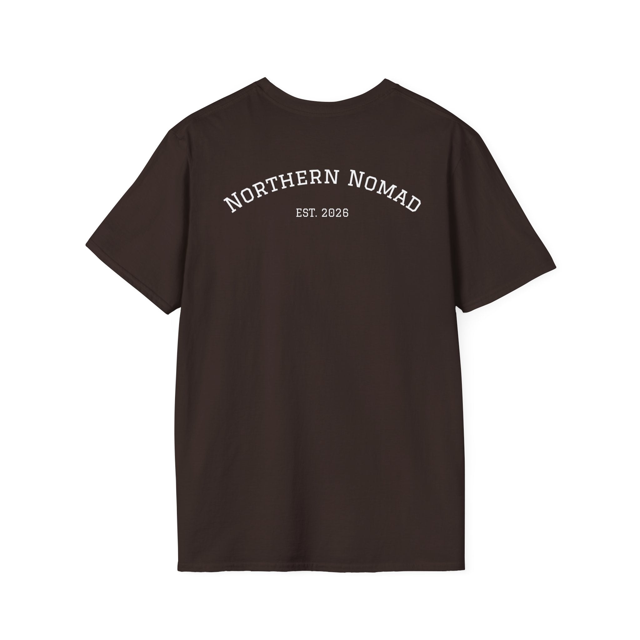 Apocalyptic Cityscape T‑Shirt – "Change is scary, but staying somewhere you don't belong will kill you"