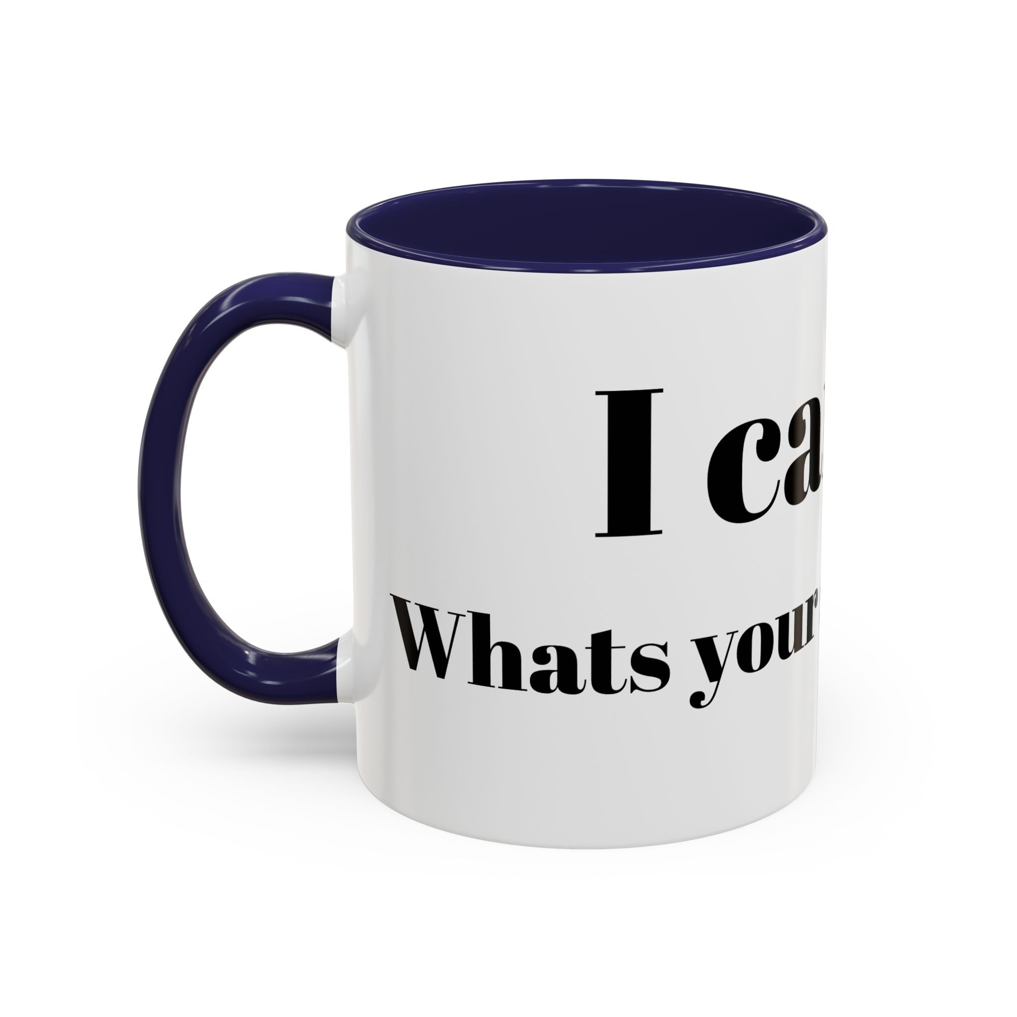 Coffee Mug — "Can Fly" Funny Superpower Quote Accent Mug (11/15oz)