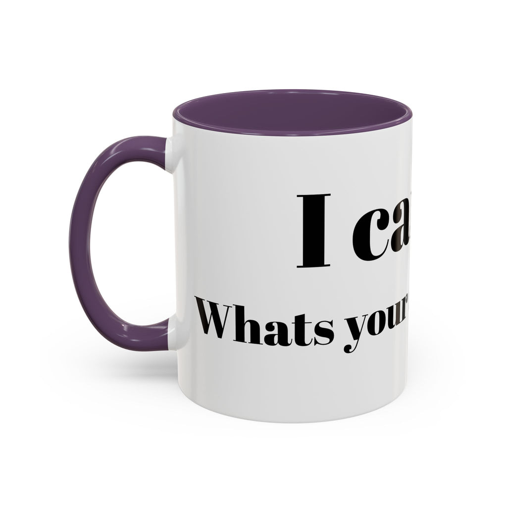 Coffee Mug — "Can Fly" Funny Superpower Quote Accent Mug (11/15oz)