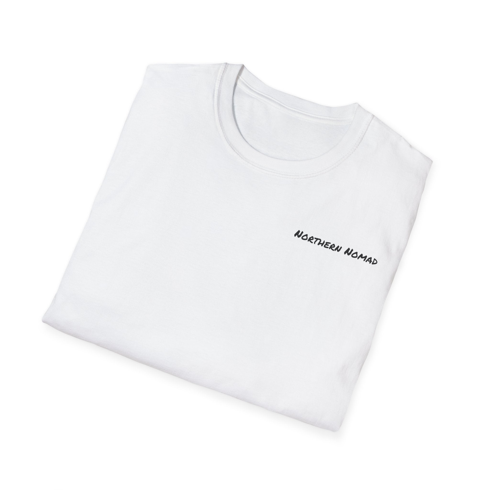 Vintage Detective Horses Graphic T-Shirt — 'Indeed' Back Illustration