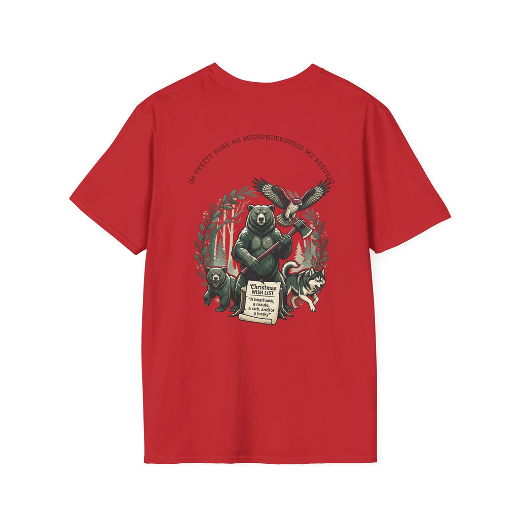 I Asked Santa For A Bush Plane T-Shirt – Adventure Wildlife Graphic Tee