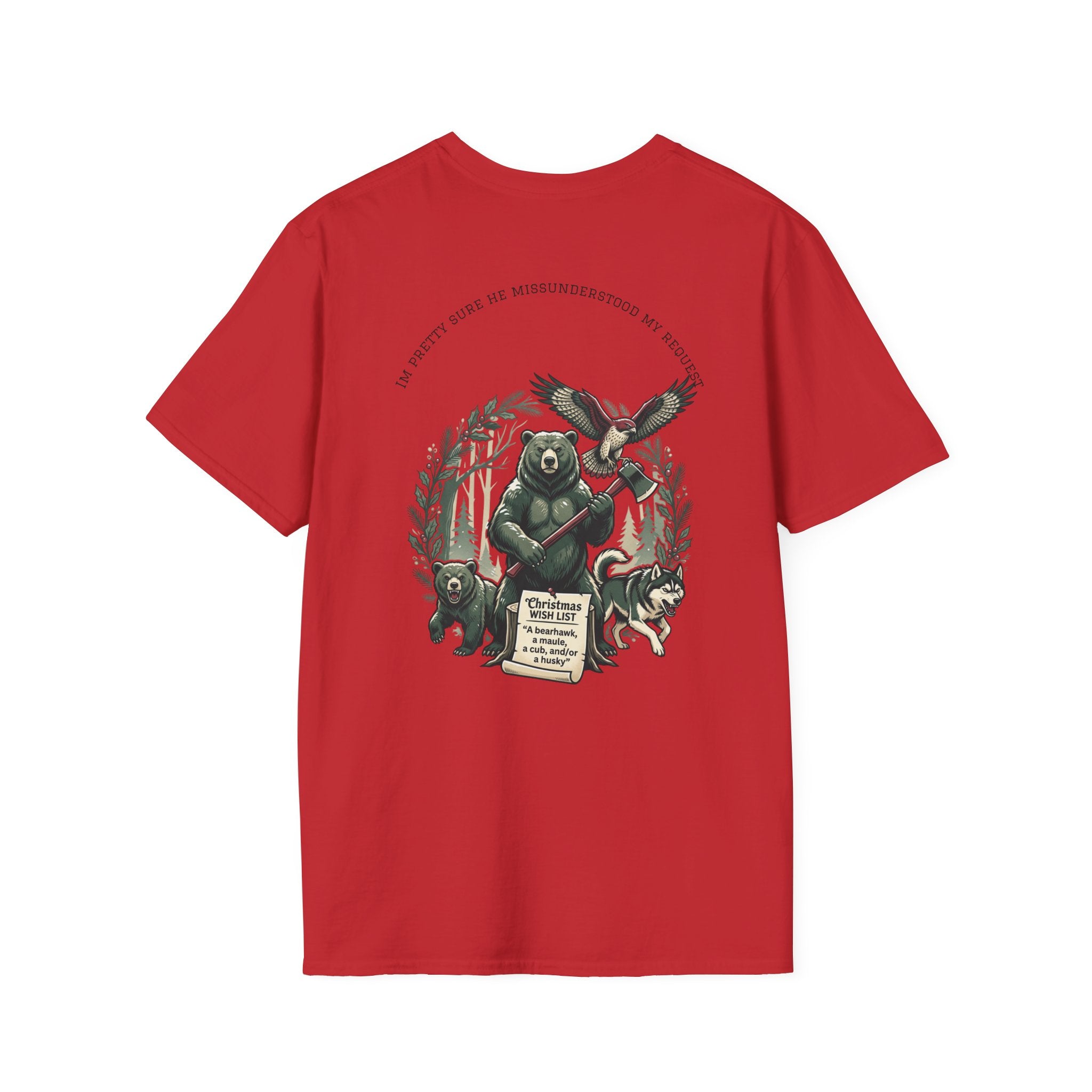 I Asked Santa For A Bush Plane T-Shirt – Adventure Wildlife Graphic Tee