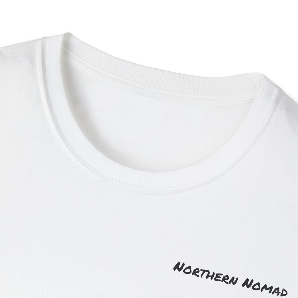 Vintage Detective Horses Graphic T-Shirt — 'Indeed' Back Illustration