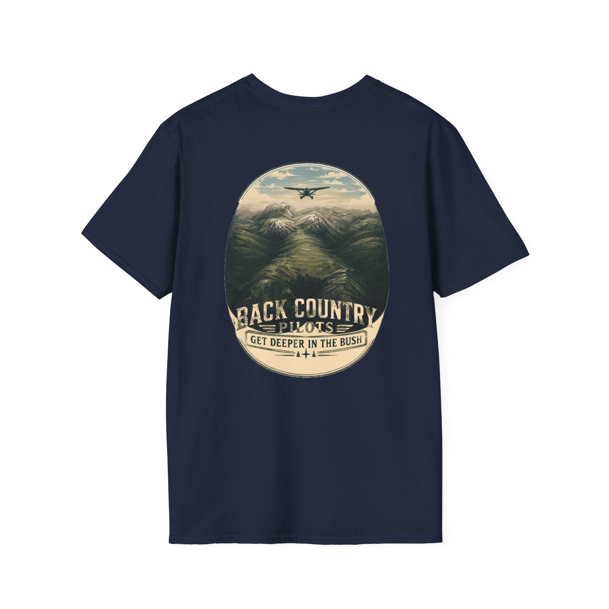 Back Country Pilots T-Shirt — Mountain Graphic Tee