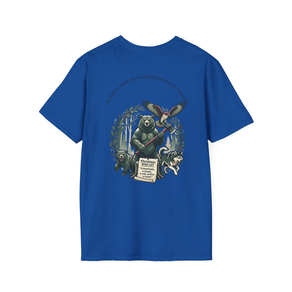 I Asked Santa For A Bush Plane T-Shirt – Adventure Wildlife Graphic Tee