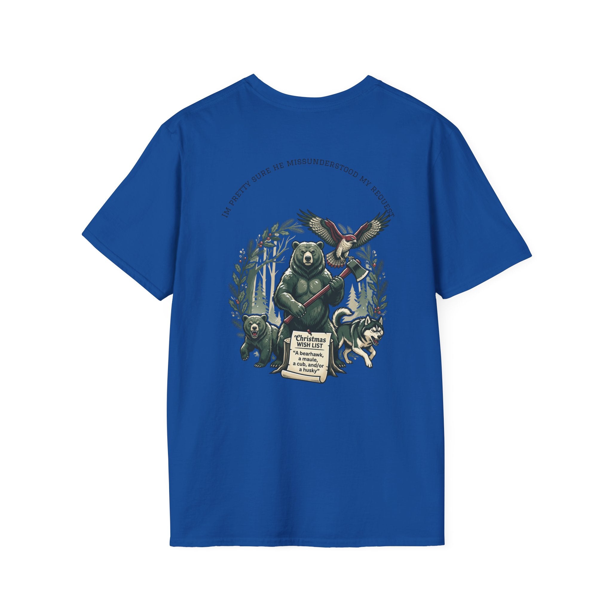 I Asked Santa For A Bush Plane T-Shirt – Adventure Wildlife Graphic Tee