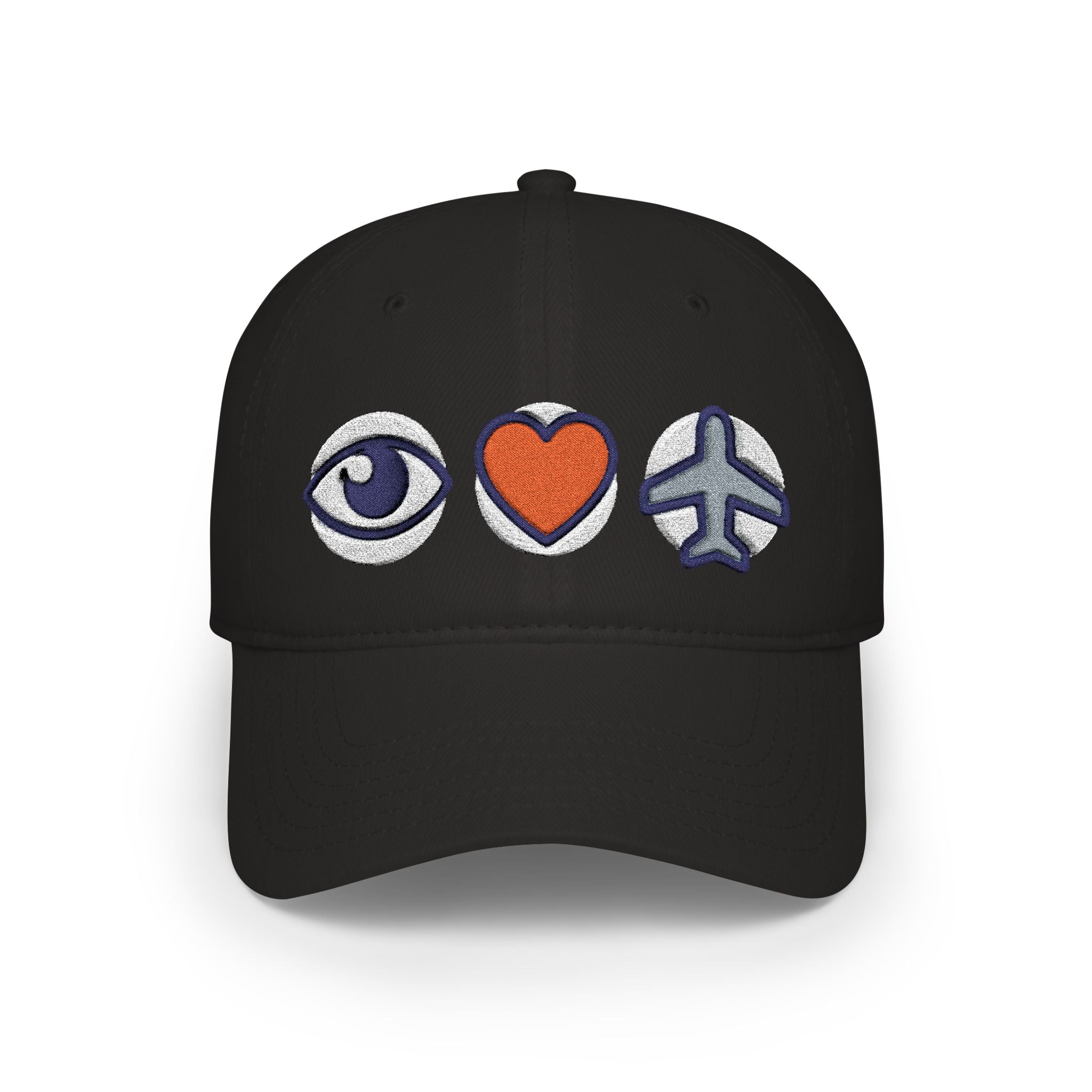 I love airplanes - Embroidered Baseball Cap